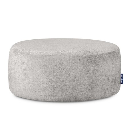 KONSIMO RAGGI Puf obrotowy popielaty