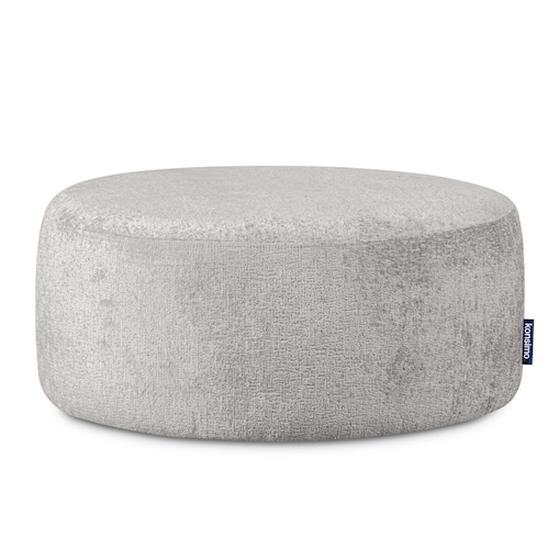 KONSIMO RAGGI Puf obrotowy popielaty