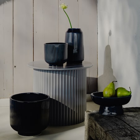 Wazon Silken z motywem geometrycznym