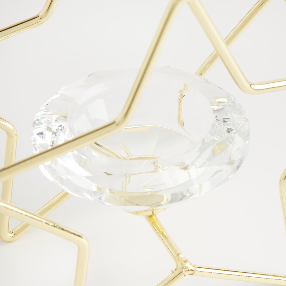 Świecznik Singlestar z motywem gwiazdy