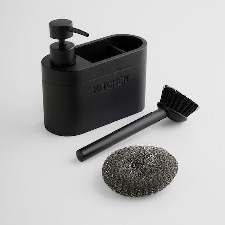 Dozownik Z Gąbką I Szczotką Bricko 3