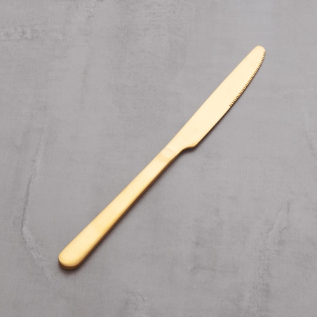 Komplet złotych sztućców Finne 24 szt.