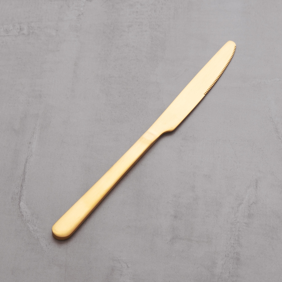 Komplet złotych sztućców Finne 24 szt.