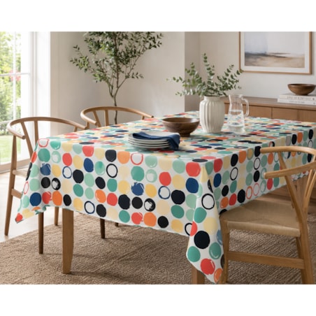 Obrus Drukowany Colourful points 130x180 cm