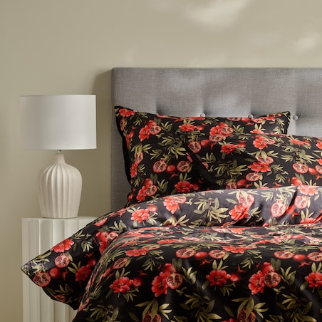 Pościel z bawełny satynowej Granadillo 160x200 cm z motywem owoców
