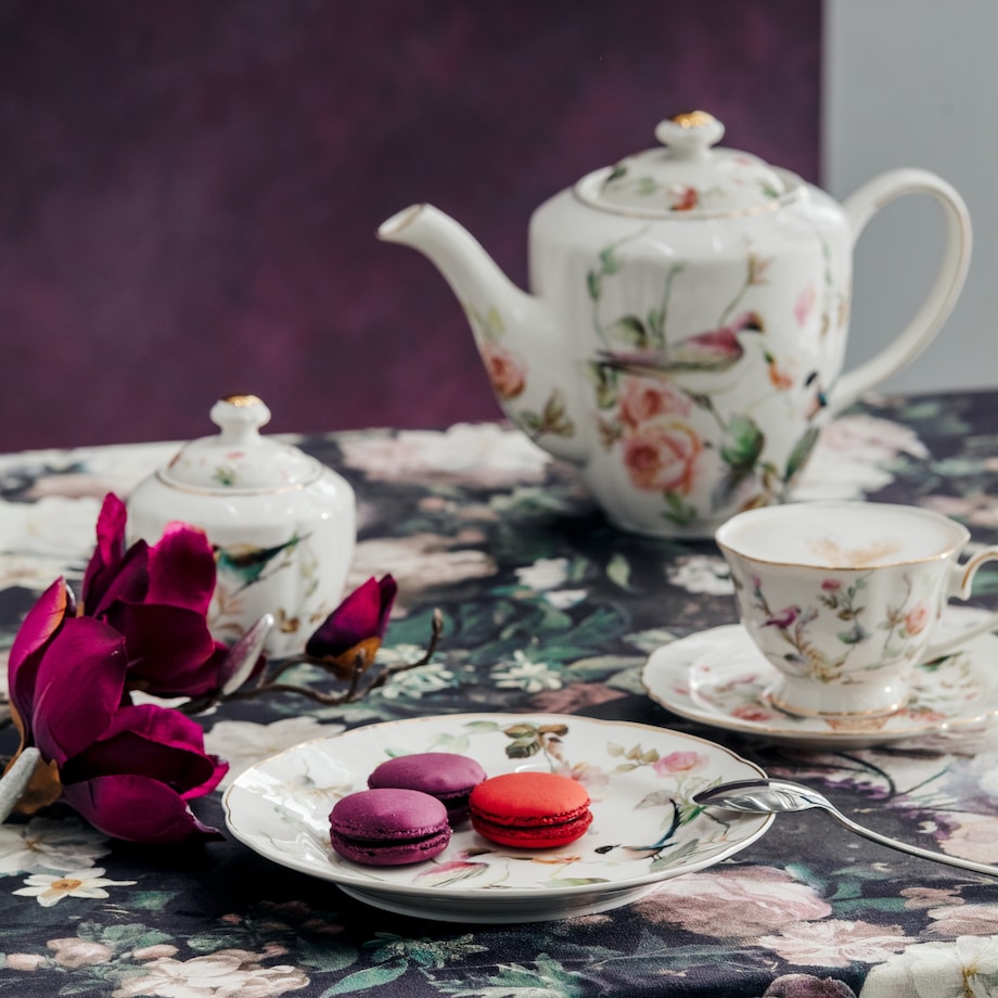 Filiżanka Ze Spodkiem Botany