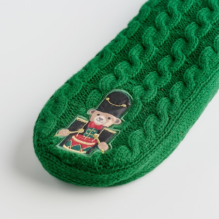 Skarpetki Nutpatcher z motywem dziadka do orzechów