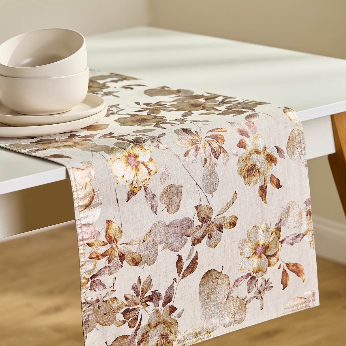 Bieżnik z nadrukiem Rosglow 45x160 cm