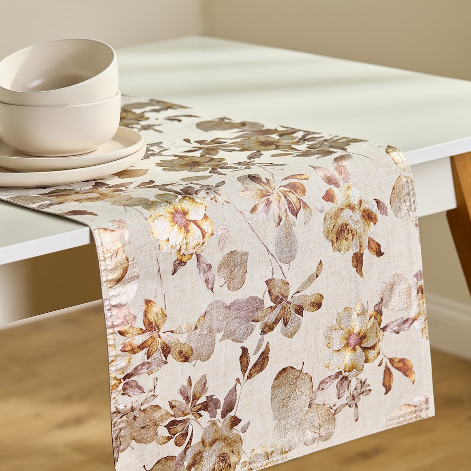 Bieżnik z nadrukiem Rosglow 45x160 cm