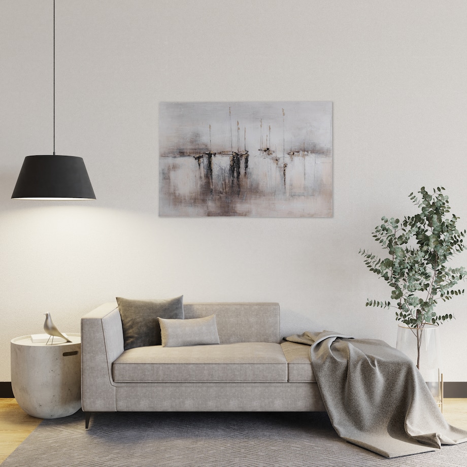 Ręcznie zdobiony obraz pejzaż casanova 80x120