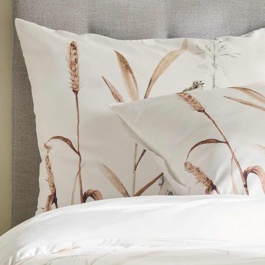 Pościel Z Mikrofibry Osmanta 160x200 cm z motywem roślinnym