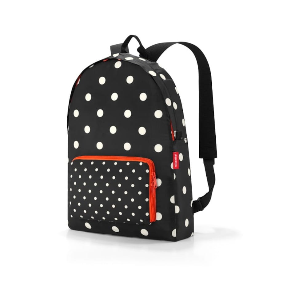 Plecak mini maxi rucksack mixed dots - poliester, 14 l