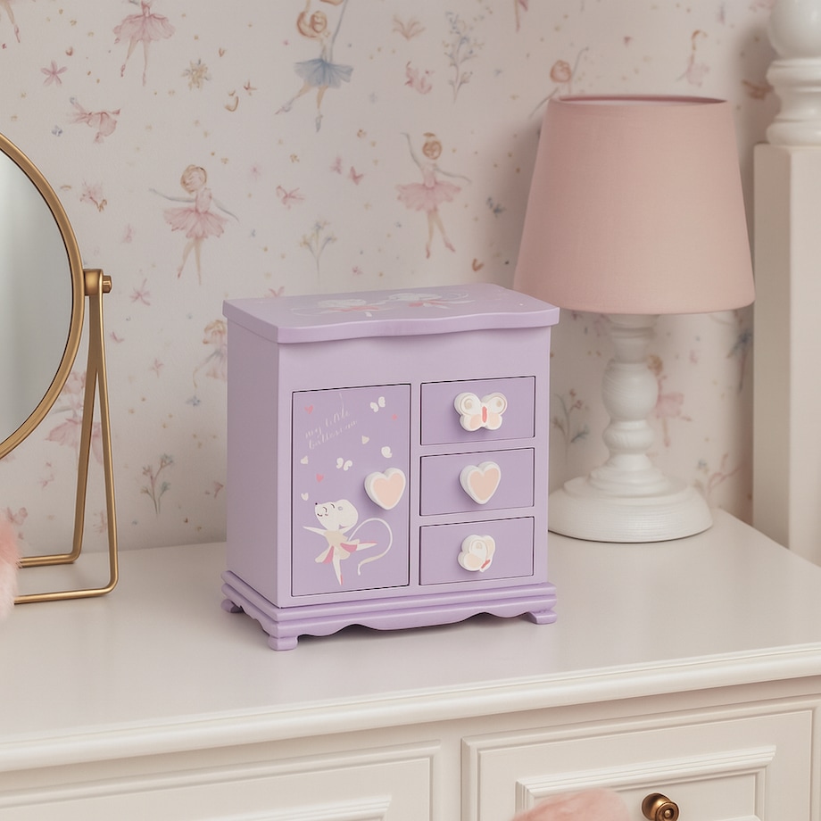 Szkatułka Na Biżuterię Betty 18x10 cm z motywem zwierzęcym