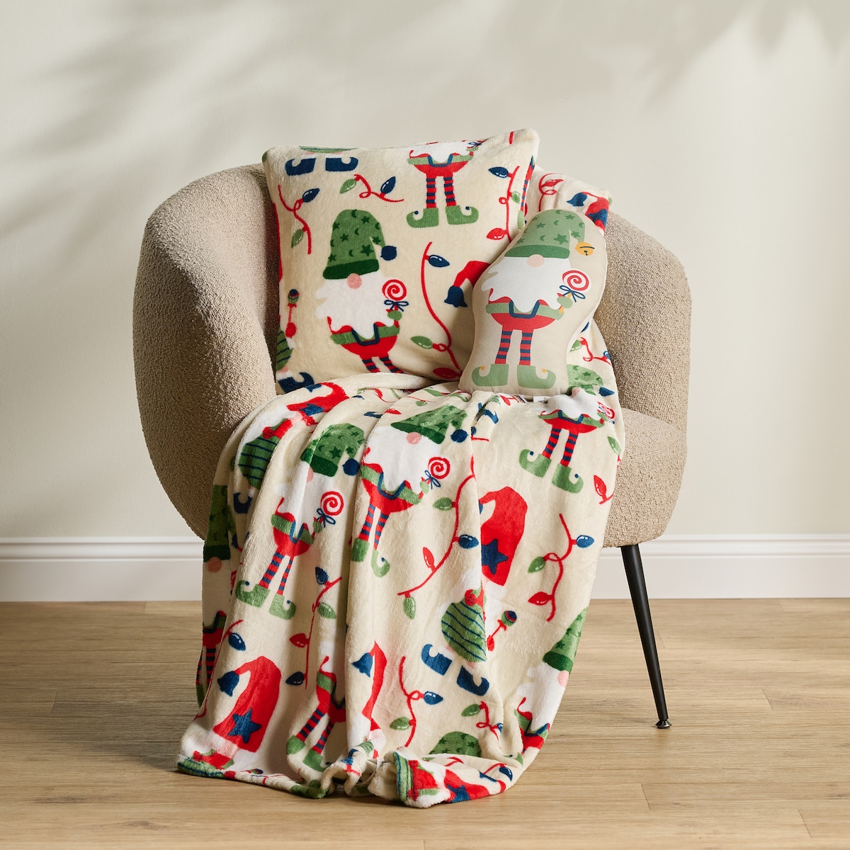 Poszewka Flanelowa Festive warmth 40x40 cm