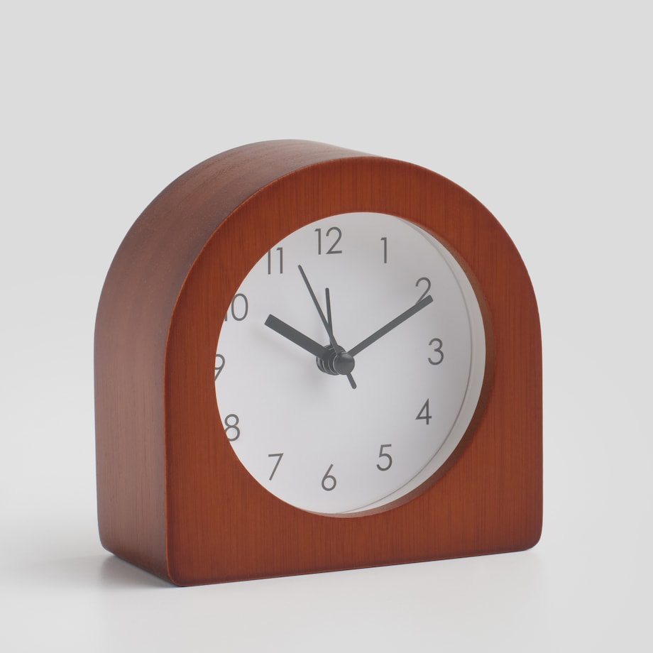 bambusowy zegar stojący isona