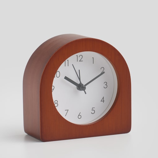 bambusowy zegar stojący isona