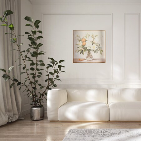 obraz z motywem kwiatowym tirana 80x80