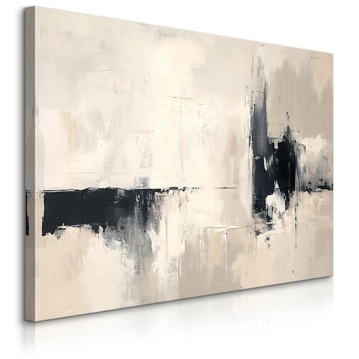 Obraz Canvas Do Salonu Sypialni Beżowa Abstrakcja Styl Boho 120x80cm