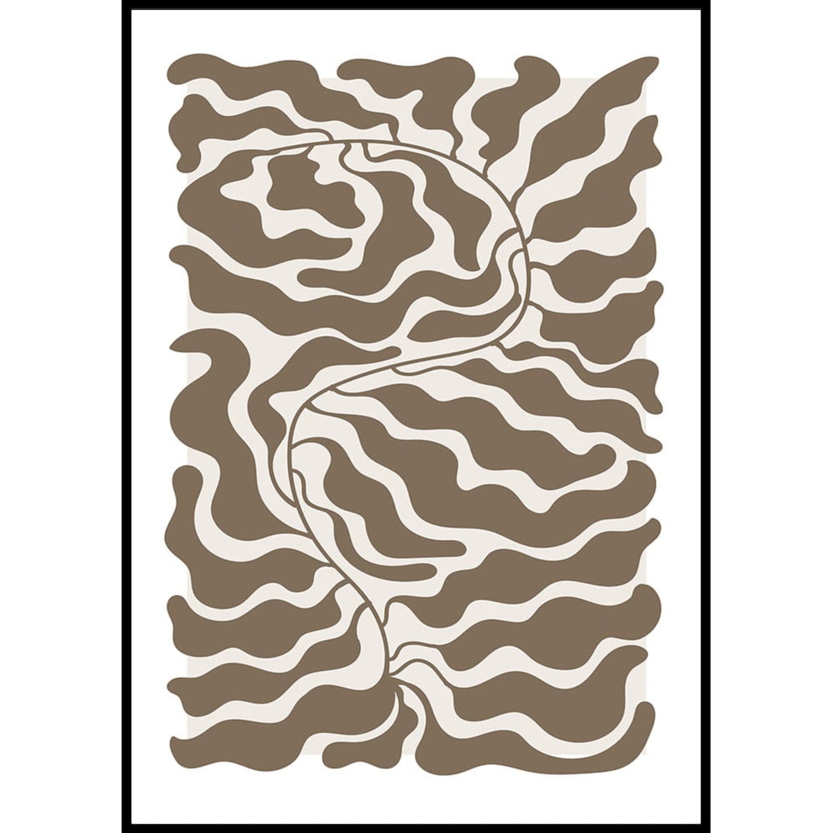 plakat floral abstract 1 70x100 cm