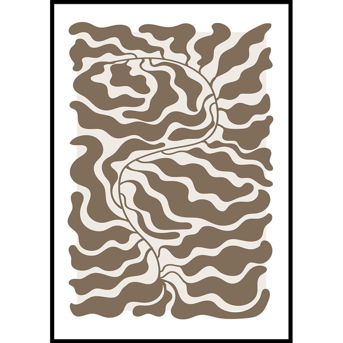 plakat floral abstract 1 70x100 cm