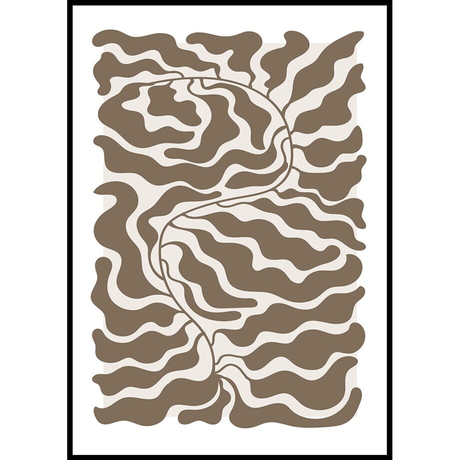 plakat floral abstract 1 70x100 cm