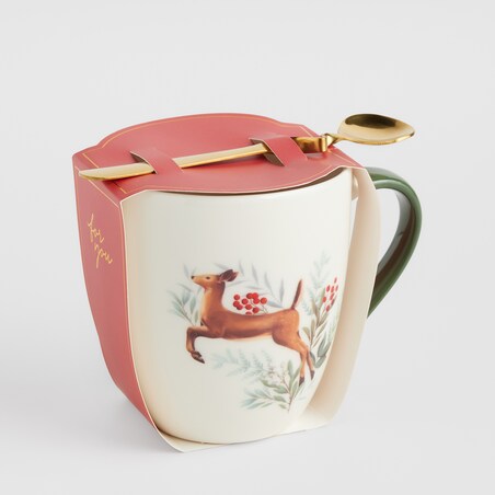 Kubek Z Dodatkiem Wildero z motywem zwierzęcym