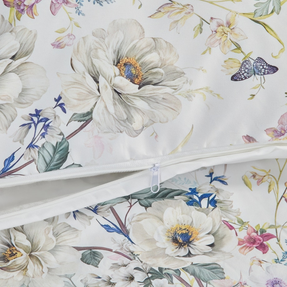 Pościel Z Mikrofibry Lizo 160x200 cm z motywem kwiatowym