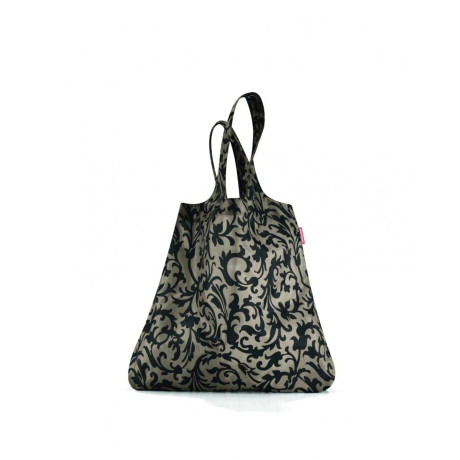 Siatka mini maxi shopper baroque taupe - poliester, 15 l, 43,5x7x60 cm