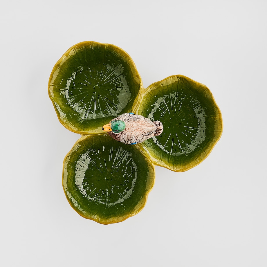 Patera Duck triple z motywem zwierzęcym