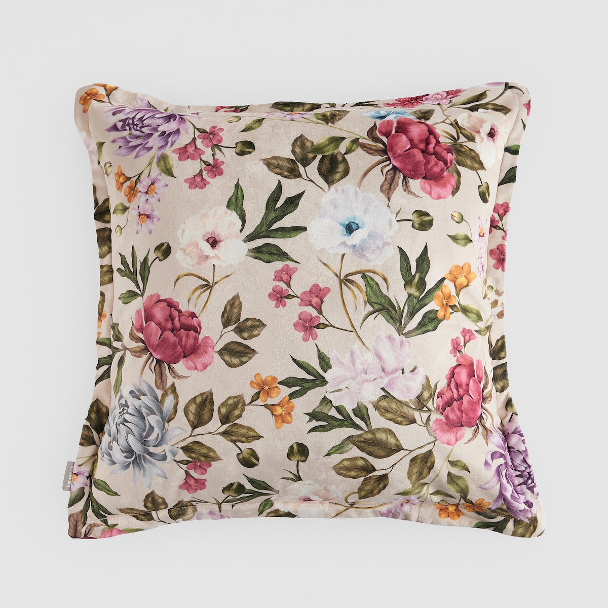 Poszewka z nadrukiem Tenebrosa 45x45 cm z motywem kwiatowym