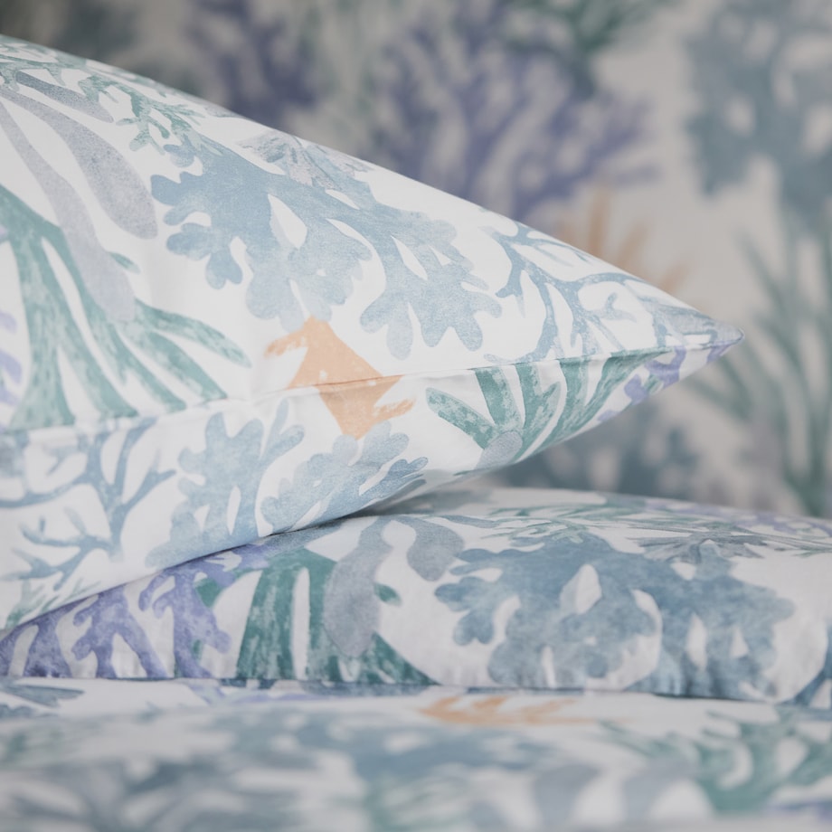 Pościel z bawełny satynowej Rafaro 160x200 cm z motywem morskim