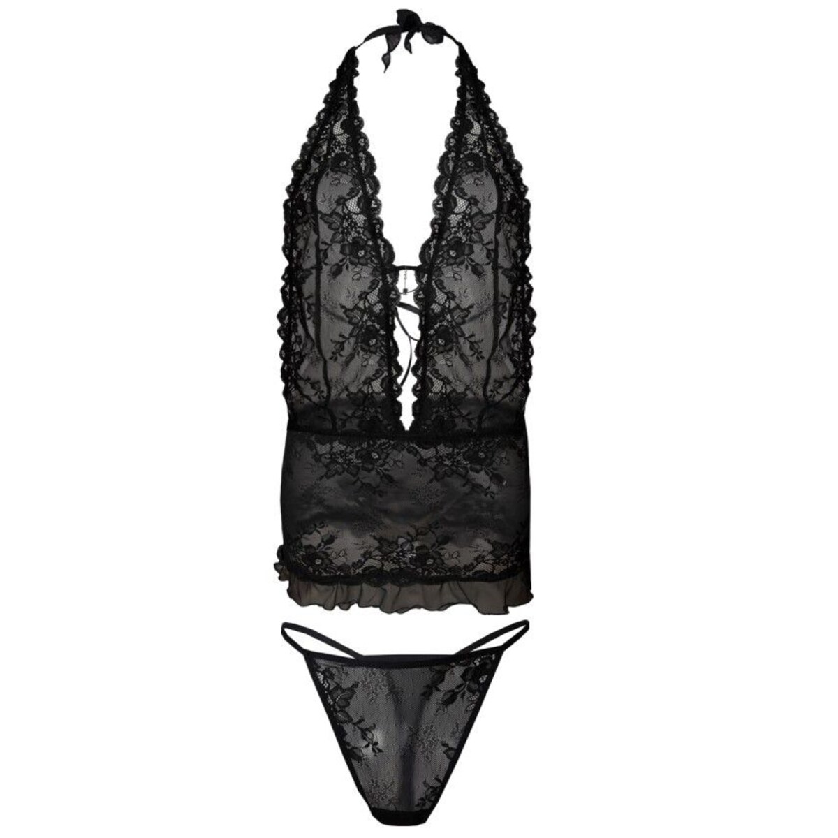 Komplet Hailey Czarny Czarny, S