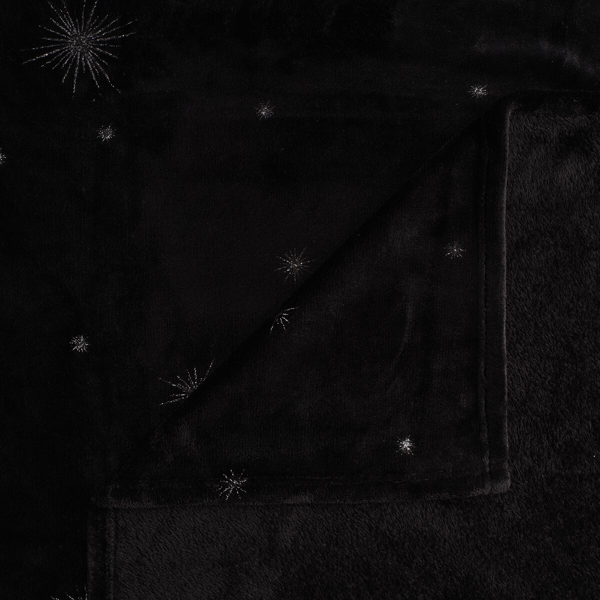 Drukowany koc Snierza 150x200 cm z motywem gwiazdy