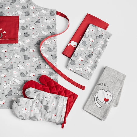 Komplet Ścierek Nuage 45x65 cm z motywem zwierzęcym