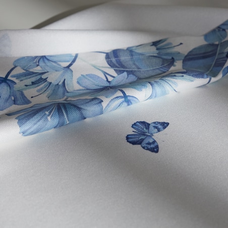 Serweta Drukowana Delioso 80x80 cm z motywem kwiatowym