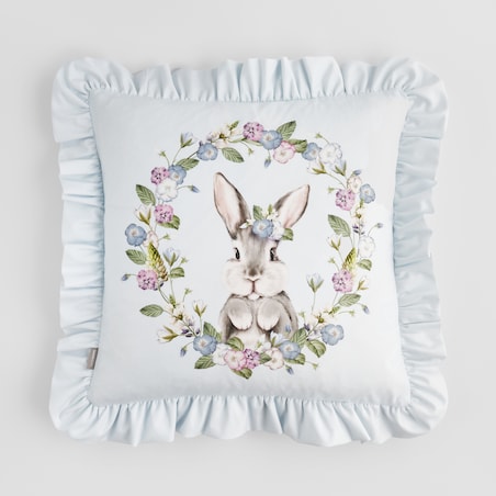 Poszewka z nadrukiem Pansilo 45x45 cm z motywem królika