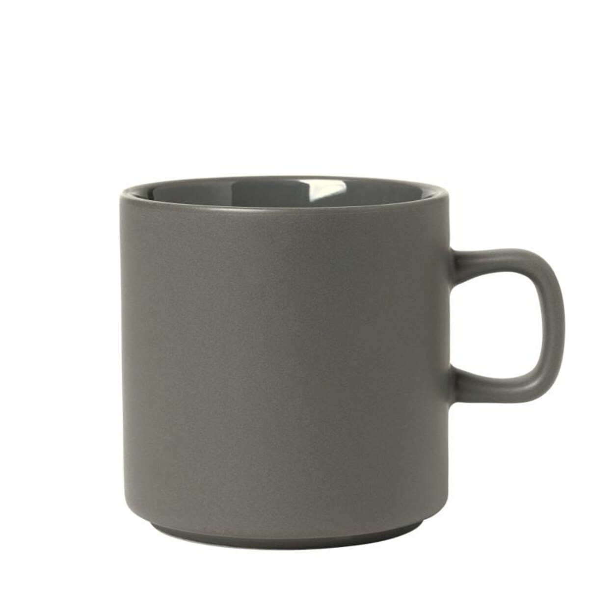 Kubek PILAR, Pewter - ceramika, 0,25 l