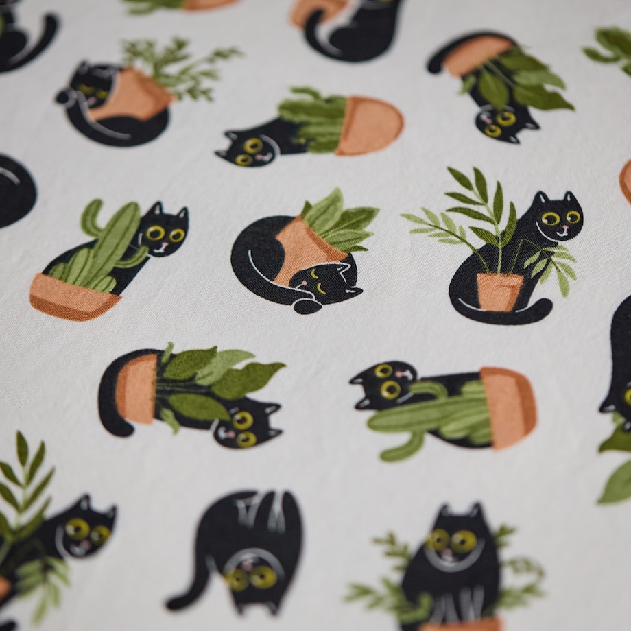 Pościel Bawełniana Purrpot 200x220 cm