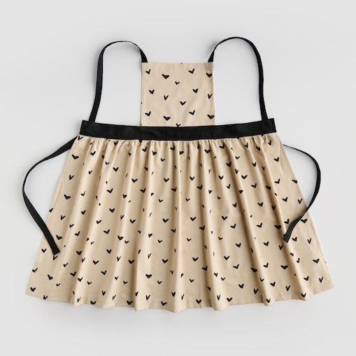 Fartuch Mallory 142x90 cm z motywem serc