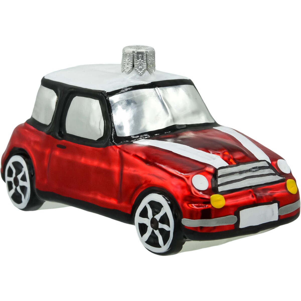Bombka choinkowa: Samochód Mini Cooper: czerwony