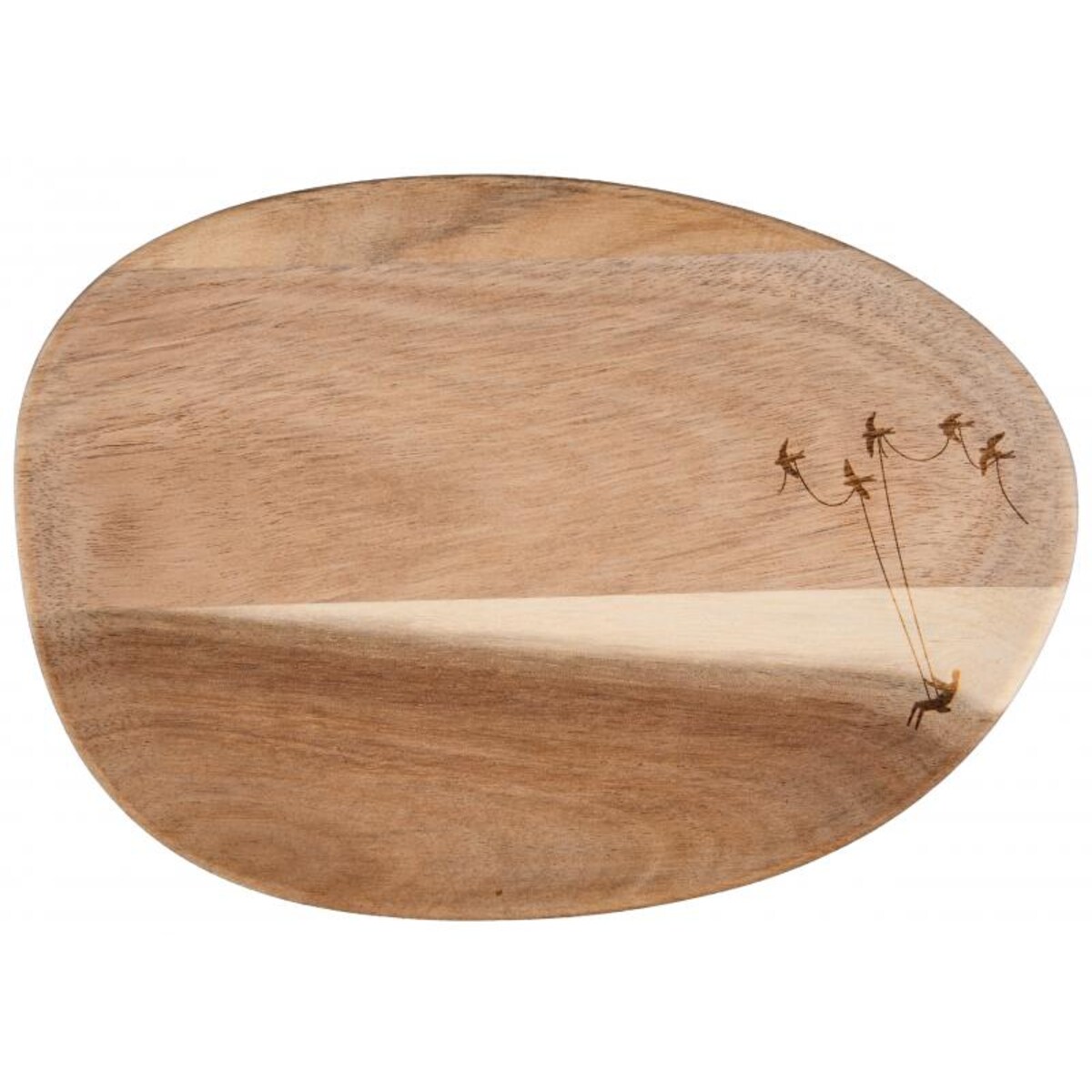 Taca drewniana S, podróż