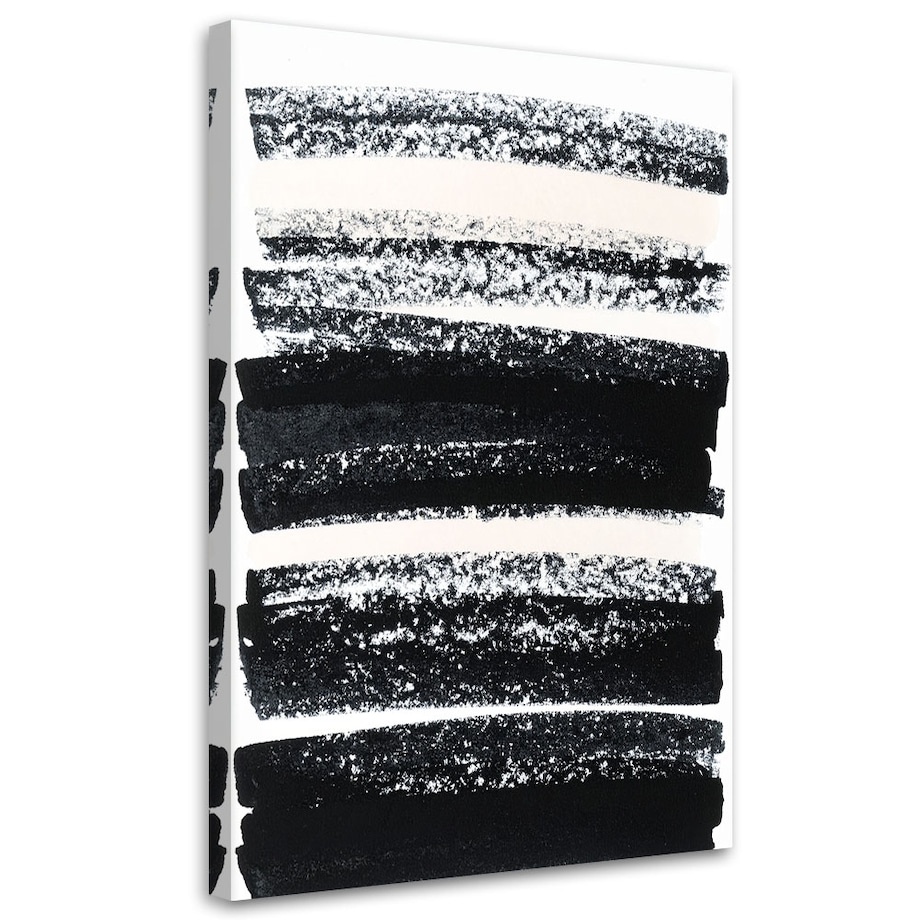 Obraz czarno biały do salonu jadalni biura, Nowoczesna Abstrakcja 60x90