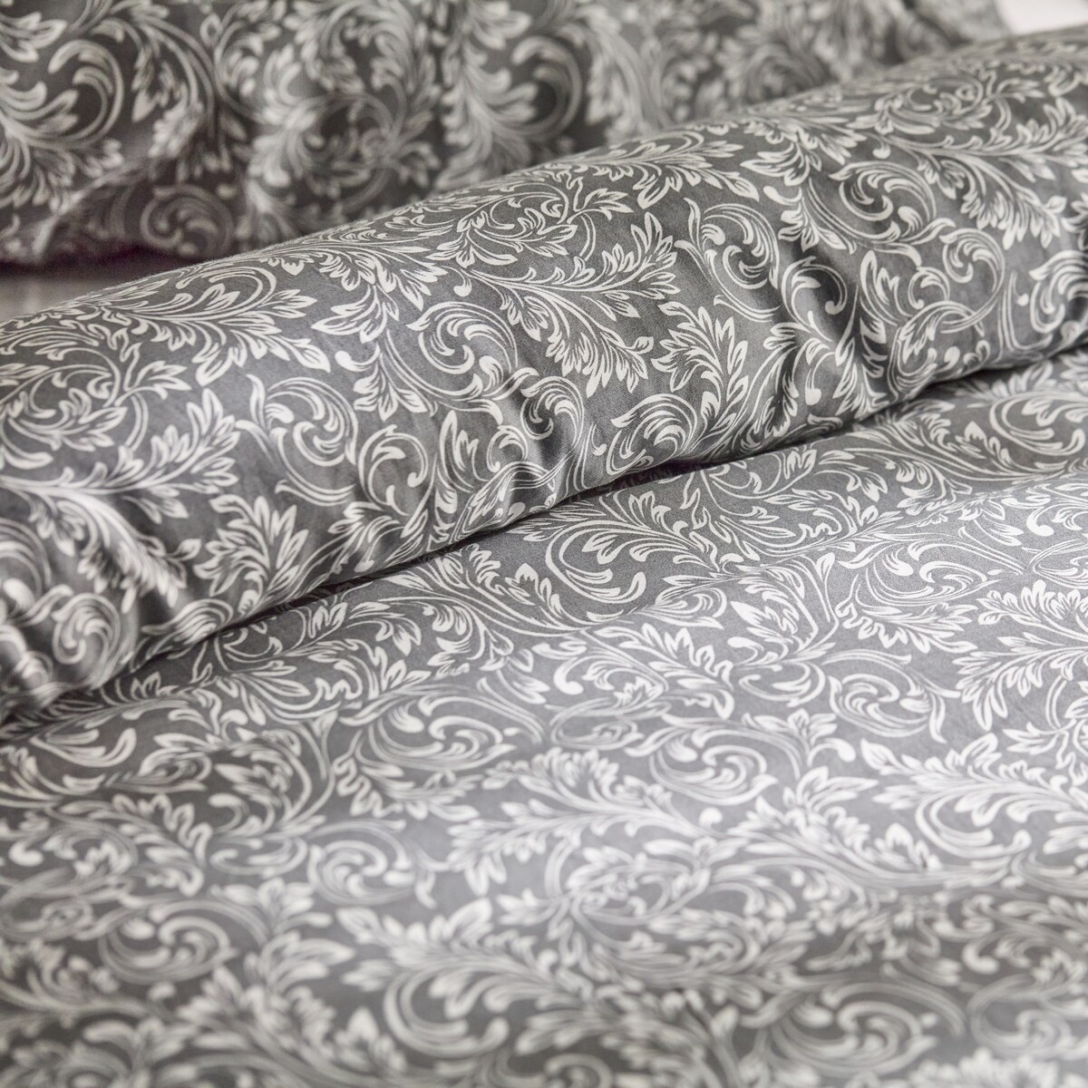 Pościel z bawełny satynowej Dovitteli 160x200 cm z motywem arabeski