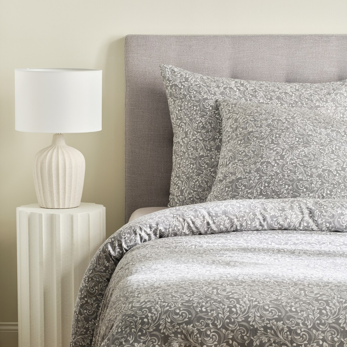 Pościel z bawełny satynowej Dovitteli 200x220 cm z motywem arabeski