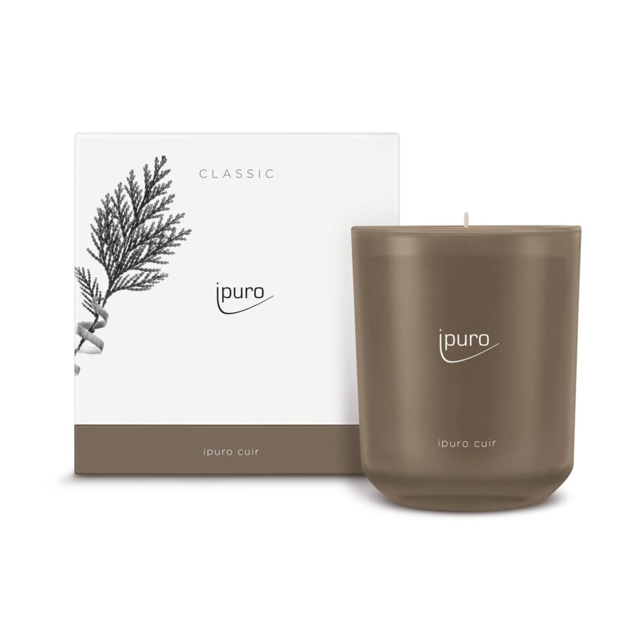 Świeca zapachowa ipuro Classic cuir 270 g