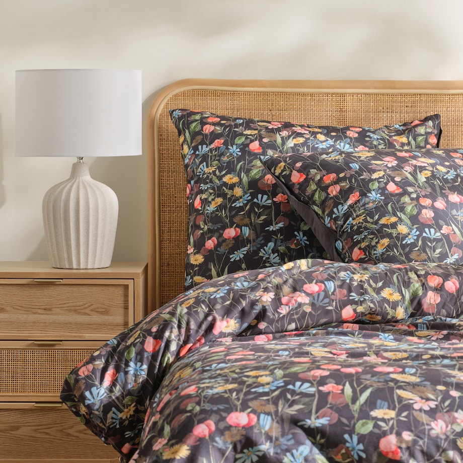 Pościel Z Mikrofibry Rameriss 160x200 cm z wzorem kwiatowym