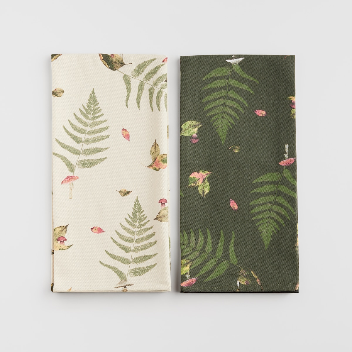 Komplet Ścierek Shroomsis 45x65 cm z motywem grzyba