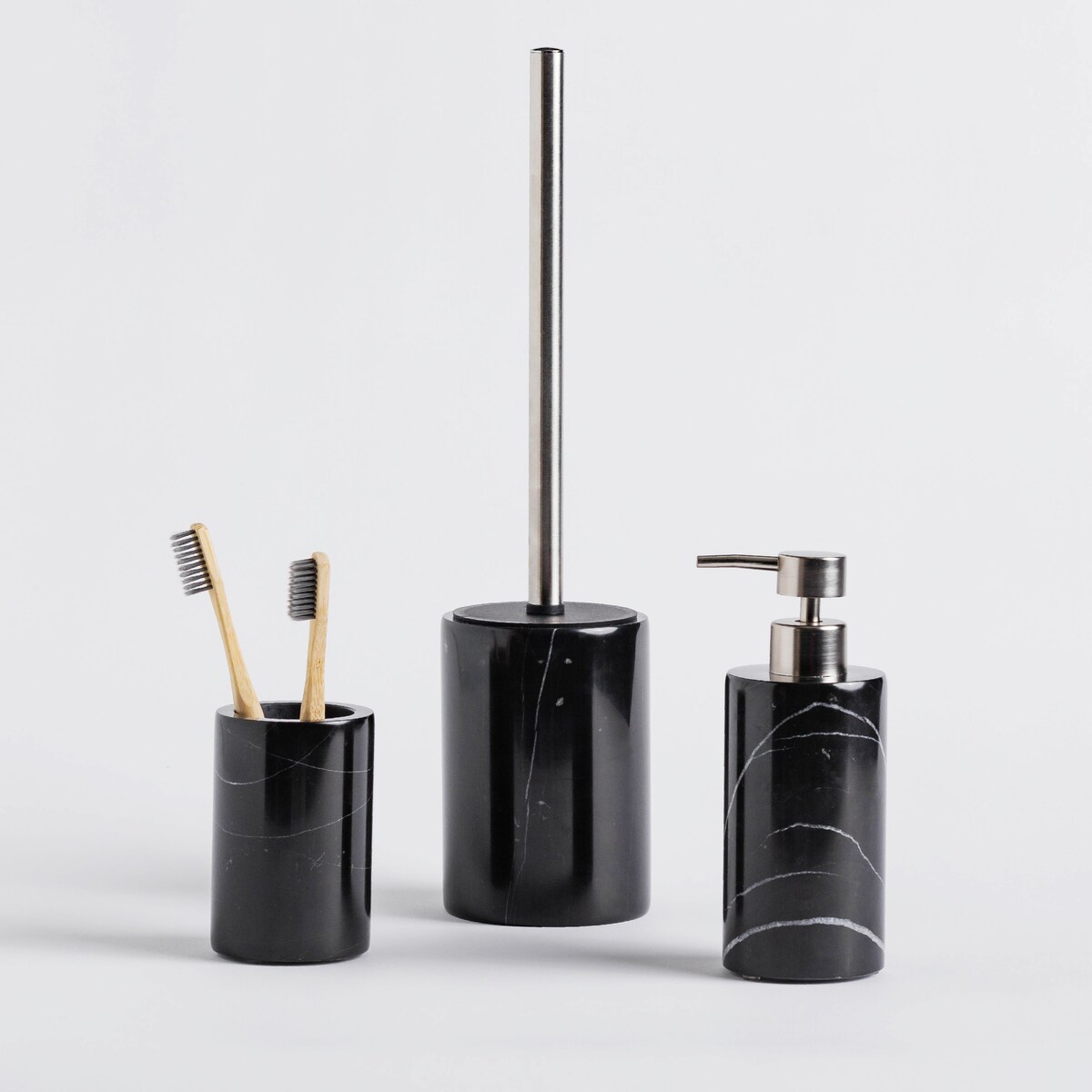 Szczotka Toaletowa z Marmuru Marmo