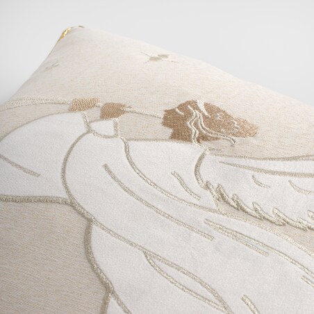 Poszewka Haftowana Angeliso 45x45 cm z motywem anioła