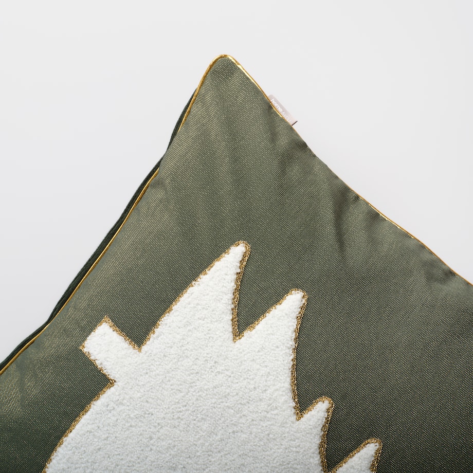 Poszewka Haftowana Medis 45x45 cm z motywem choinki